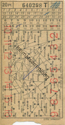 Deutschland - Hamburg - Hamburger Hochbahn Aktiengesellschaft - Fahrschein 20Pf. - Europe