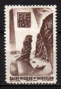 ST.PIERRE & MIQUELON - 1947 Scott# 324 * - Unused Stamps