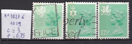 N° 1027 à 1029 - Used Stamps