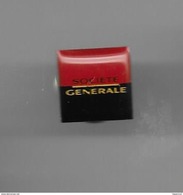 PINS BANQUES SOCIETE GENERALE Logo Petit Modèle / 33NAT - Banks