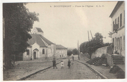 95 - BOUFFEMONT - Place De L'Eglise - CLC 4 - Bouffémont