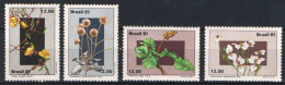 Brazil 1981. Flowers Set MNH (**) - Unused Stamps