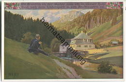 Paul Hey - Volksliederkarte Nr. 68 - Da Drunten In Der Mühle - Künstlerkarte 20er Jahre - Hey, Paul
