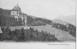 SÜDBAHN-HOTELS AM SEMMERING → Lichtdruck Anno 1903 - Semmering