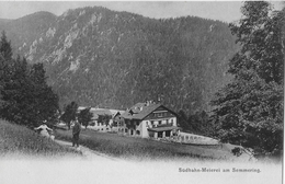 SÜDBAHN-MEIEREI AM SEMMERING → Lichtdruck Anno 1903 - Semmering