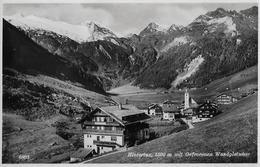 HINTERTUX → Mit Gefrorenen Wandgletscher, Echte Photographie Anno 1950 - Schwaz