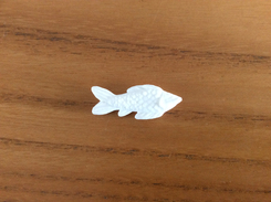 Fève * Plastique "poisson" Type 2 - Animaux