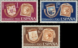 Fernando Poo 262/64 ** Escudos. Sellos. 1968 - Fernando Po