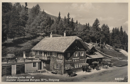 KATSCHBERGHÖHE → Steolster Alpenpass Europas 32% Steigung, Fotokarte Ca.1945 - Spittal An Der Drau