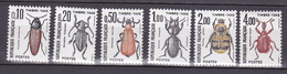 N°103 à 108  Timbres Taxes Insectes Et Coléoptères :Série En Timbres Neuf Gomme D'origine Sans Charnière - 1960-.... Nuevos