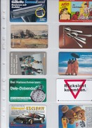 Germany, 10 Different Cards Number 6, Ferrari, Bear, Lufthansa, 2 Scans. - [6] Sammlungen