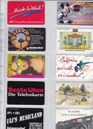 Germany, 10 Different Cards Number 7, Disney, Beate Uhse, Leica Kamera, 2 Scans. - [6] Collections