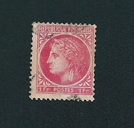 Ceres De Mazelin Trés Pale   N° 676 Timbre  France Oblitéré 1945 - Used Stamps
