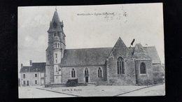 CPA D72 Marolles église - Marolles