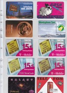 Germany, 10 Different Cards Number 19, Rabbit ( Scratches), Galaxy, Marlboro, 2 Scans. - [6] Sammlungen