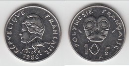 **** POLYNESIE FRANCAISE- FRENCH POLYNESIA - 10 FRANCS 1986 **** EN ACHAT IMMEDIAT !!! - Frans-Polynesië