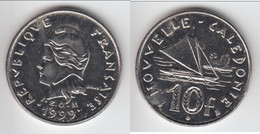 **** NOUVELLE-CALEDONIE - NEW CALEDONIA - 10 FRANCS 1999 **** EN ACHAT IMMEDIAT !!! - Nouvelle-Calédonie