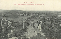 81 - LABRUGUIERE - TARN - PANORAMA PRIS DU CLOCHER - VOIR SCANS - Labruguière