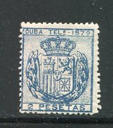 CUBA- Télégraphe Y&T 46- Neuf Avec Charnière * - Telégrafo