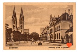 15501-LE-ALLEMAGNE-Halberstadt-(Dom-Postamt)------------animée - Halberstadt