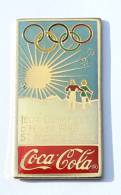 Pin's COCA COLA - Jeux Olympiques D'hiver - ST MORITZ 1948 - Premier - G181 - Coca-Cola