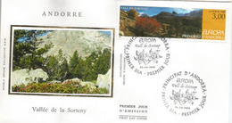 EUROPA ANDORRA .Vallée De Sorteny (Parc Naturel De Sorteny). EUROPA 1999. FDC - 1999