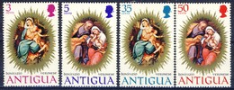 #B1223. Antigua 1971. Christmas.Paintings Michel 268-71. MNH(**) - 1960-1981 Autonomie Interne