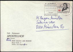 Germany Boppard 1984 / Kneippheilbad Boppard, Mineralheilbad Bad Salzig / Spa / Health Resort / Machine Stamp - Bäderwesen