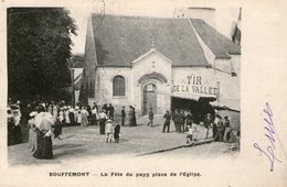 (23)  CPA  Bouffemont  Fete Du Pays Place De L' Eglise (bon Etat) - Bouffémont