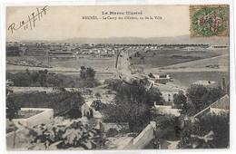 CPA Le Maroc Illustré Meknès Le Camp Des Oliviers Vu De La Ville Circulée 1918 - Meknès