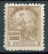 BRASIL	-	Yv. 181 	-	MLH -	Filigrana A -		BRA-8777 - Ungebraucht