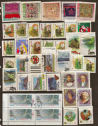 CANADA 1988-95 Collection 40 Stamps U EB1 - Sammlungen