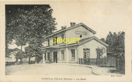 51 Vitry La Ville, La Gare - Vitry-la-Ville