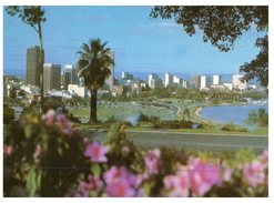 (720) Australia - WA  Perth From King's Park (with Stamp At Back Of Card) - Perth