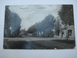 LÜBTHEEN , Strasse   ,  Schöne Karte Um 1911 , Eckknick - Lübtheen