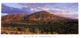 (721) Australia - SA - Flinders Range    (long Card)   (with Stamp) - Flinders Ranges