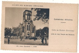 Cathedrales Africaines Celle De Ouidah Près Du Temple Des Serpents - Société Des Missions Africaines LYON - Neuve TTBE - Dahomey