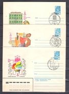 Lot 199 Small Collection Of Envelopes OG MOSCOW With Spetial Stempel (3scans, 10 Envelopes) - Zomer 1980: Moskou