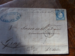 Lot Du 18.04.17_LAC ,variété Sur N°60,ambulant Sur Timbre - 1849-1876: Classic Period