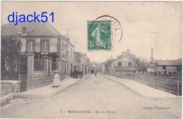 51 - Bétheniville - Rue De Munet - 1909 / Petite Animation - Bétheniville