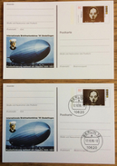 BRD Bund Berlin 12, 12.10.95 On Postkarte, Movie Film Metropolus Fritz Lang, Zeppelin ** / (o) - Illustrated Postcards - Used