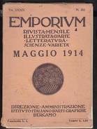 1914 - EMPORIUM - Rivista Dell' Istituto Italiano D'arti Grafiche - BERGAMO - Art, Design, Decoration