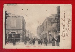 1 Cpa Carte Postale Ancienne - 40 - Gabarret Rue De La Poste - Gabarret