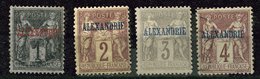 Alexandrie * N° 1 à 4 - Unused Stamps