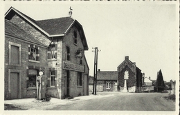 Méan -- L´ Ecole Communale Et Les Monuments 1914-18 -- 1940-45.     (2 Scans) - Havelange