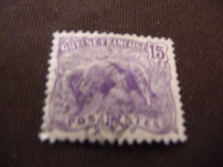 TIMBRE  GUYANE  N  54      COTE  1,30  EUROS   OBLITERE - Used Stamps