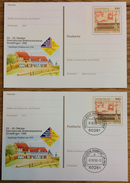 BRD Bund Postphilatelie Frankfurt Am Main, -8.10.98 On Postkarte, Monastery Kloster Maulbronn Posthaus ** / (o) - Illustrated Postcards - Used