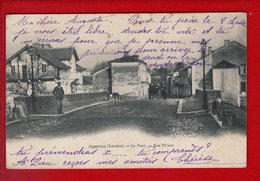 1 Cpa Carte Postale Ancienne - 40 - Hagetmau Le Pont Rue Thiers - Hagetmau