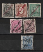 Portugal _timbres De 1870/82 _ Surchargé Provisorio _n° 80/85 ( 1892 ) - Andere & Zonder Classificatie