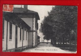 1 Cpa Carte Postale Ancienne - 40 - Herm Place De La Mairie - Hagetmau